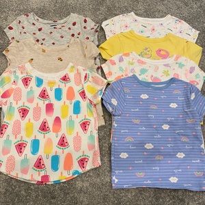 ❌SOLD ❌Lot of 7 baby girl’s top 18-24 months old